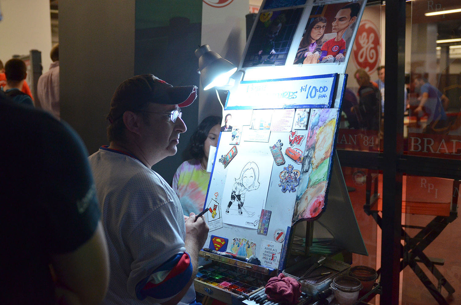19 Caricaturist Draws Caricature Joseph Shen