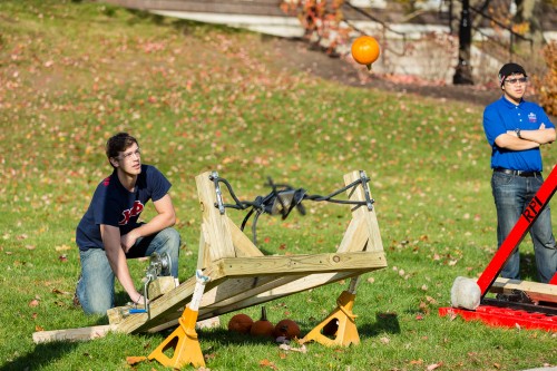 pumpkin chunkin webleveled rensselaer union