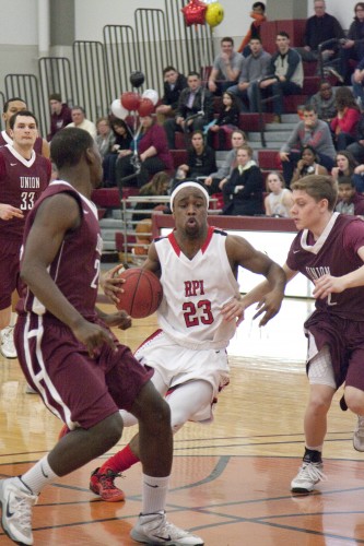 men s basketball vs union webleveled nathan greene