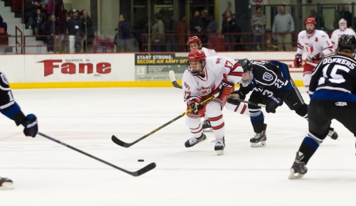 men s hockey vs bentley webleveled joseph shen