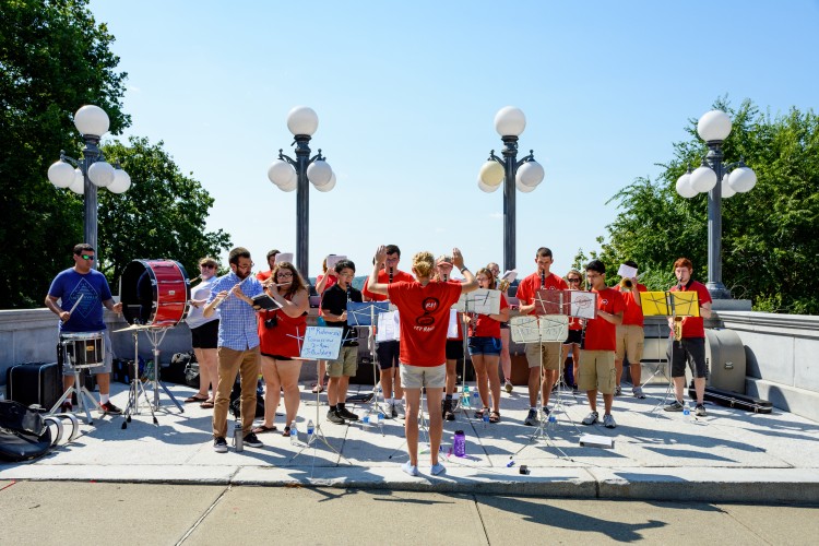 pep band webleveled sidney kochman file photo
