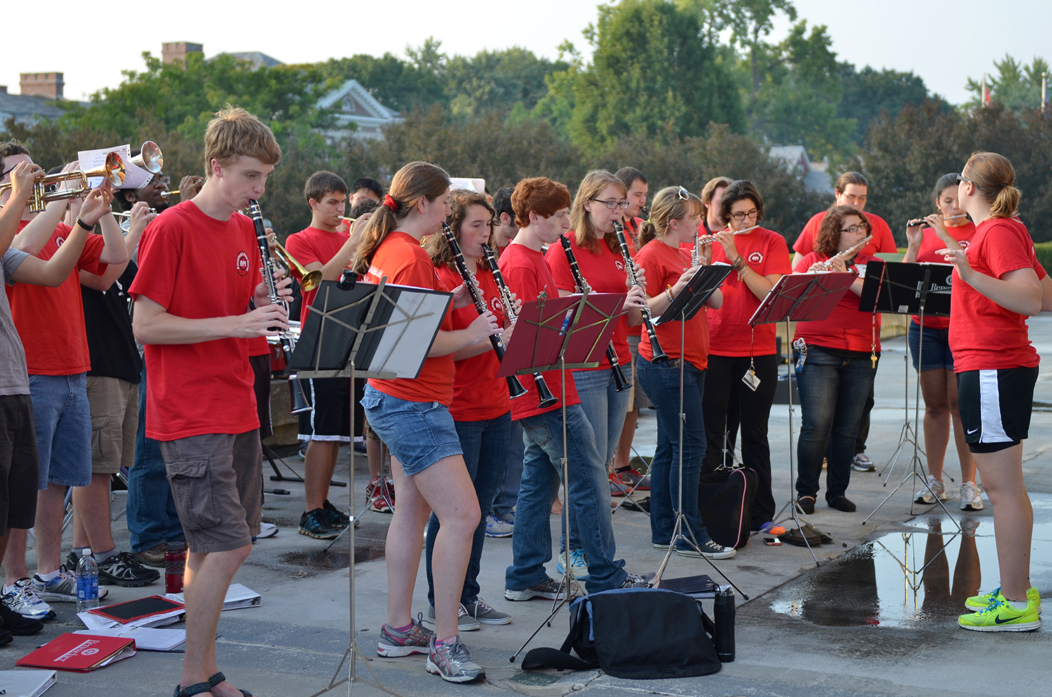 7 Pep Band Plays Joseph Shen
