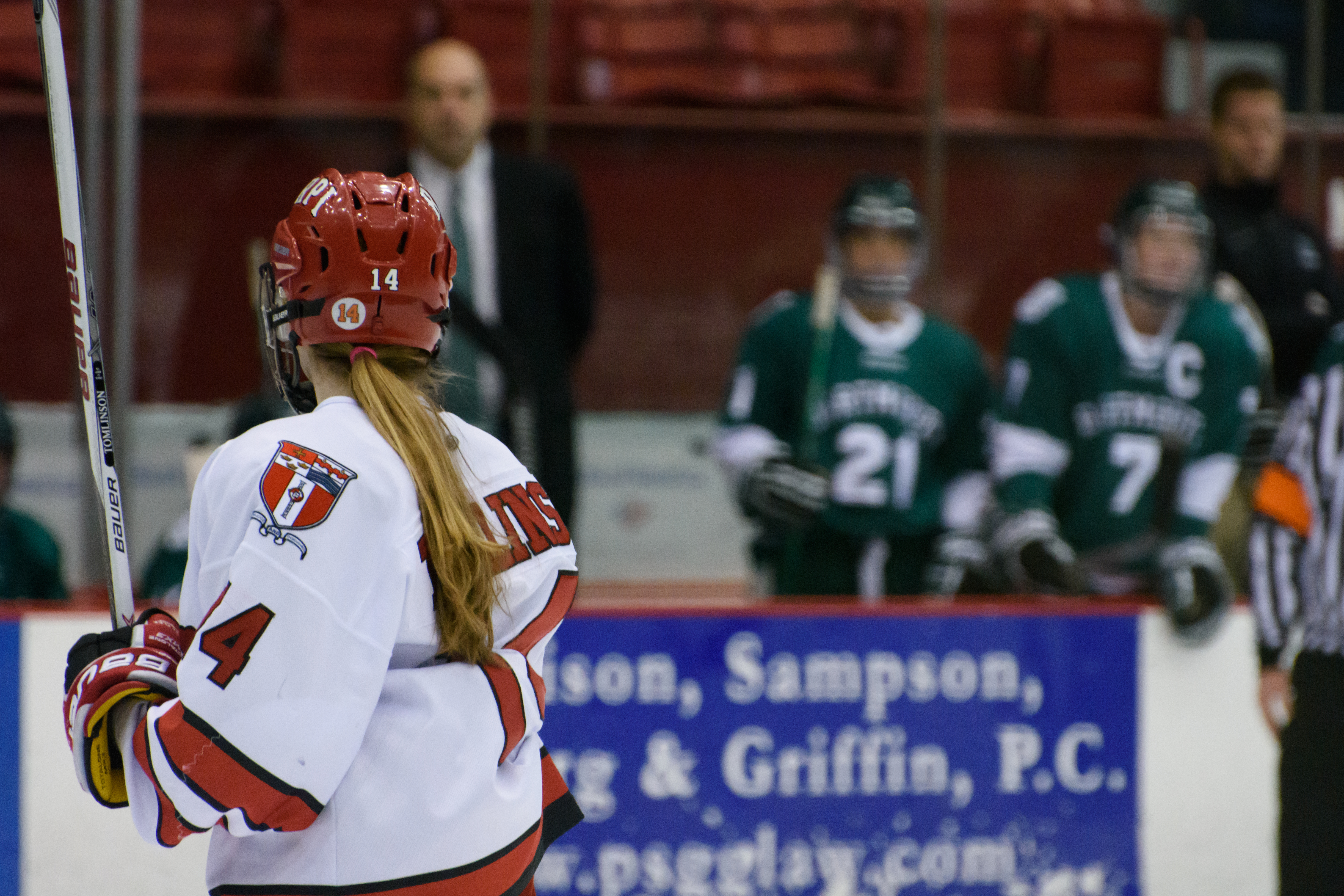Womens hockey vs. Dartmouth 2